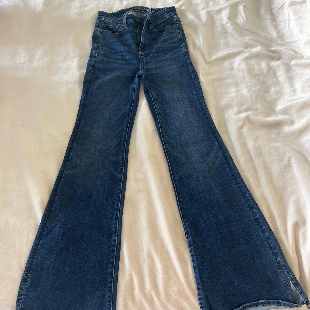 AE high rise flare jeans - Picture 1 of 2